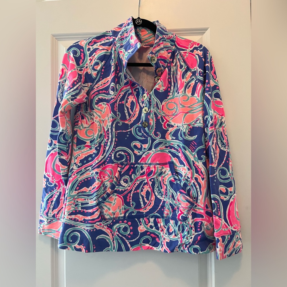 EUC Medium Lilly Pulitzer Captain’s Popover